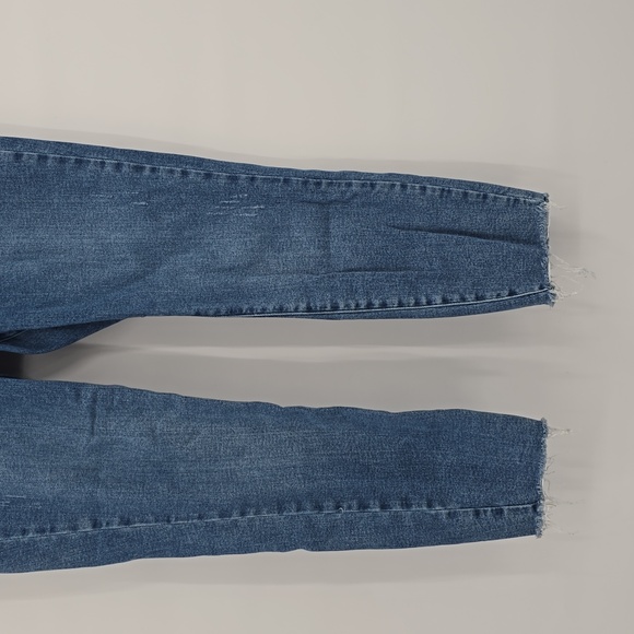 Judy Blue Mona Destresse High Rise Sunflower Patch Slim Fit Jeans Blue Size 31 - Picture 3 of 8